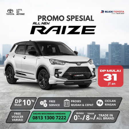 New Raize Best Deal Ready Stock  - Promo Toyota Cirebon
