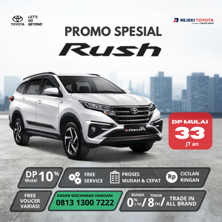 New Rush Best Deal Ready Stock  - Promo Toyota Cirebon